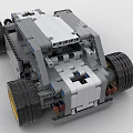 Lego LEGO toy blocks 4WD buggy jeep 3d model