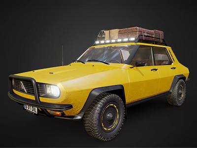 Hyundai off-road vehicle 3d model