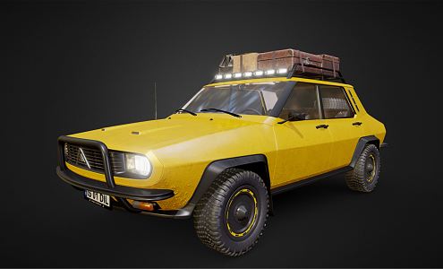 Hyundai off-road vehicle 3d model