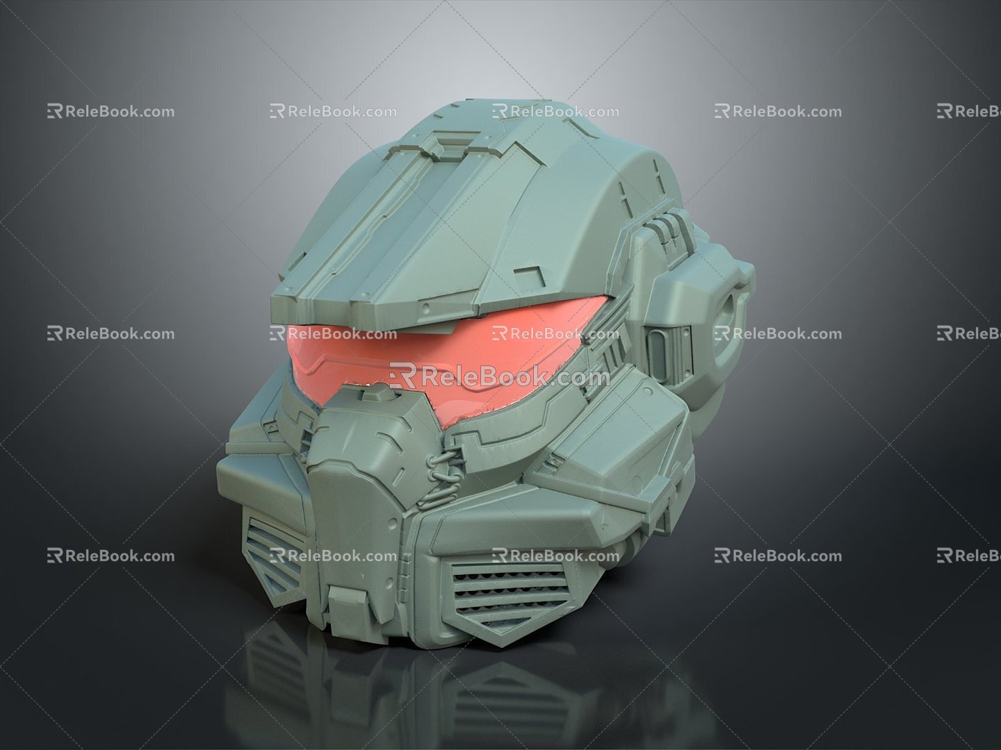 Sci-Fi Helmet Alien Helmet High Tech Helmet Game Helmet Helmet Helmet 3d model