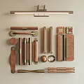 Various Modern Furniture Handles In Wooden Metal And Brass Designs For Cabinets
