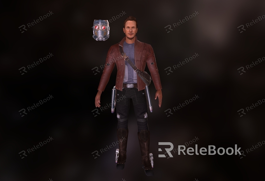 Virtual Character Man Virtual Game Male Character model