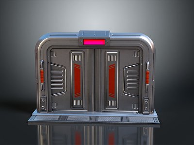 Science Fiction Door Science Fiction Door Science Fiction Entrance Door Science Fiction Entrance Future Door Security Door Password Door model