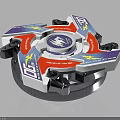Beyblade Metal Fusion Dragon Spinning Top With Colorful Design And Metal Parts