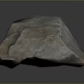 Natural Stone With Rough Surface And Unique Gray Brown Texture Design