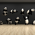 Modern Panda 3d model