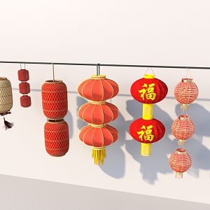 Lantern life supplies 3d model