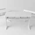 Modern Experiment Table Student Experiment Table 3d model