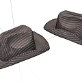 Modern hat 3d model