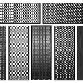 Feature Wall Decorative Metal Mesh Panels With Diverse Textured Patterns And Designs 3d model