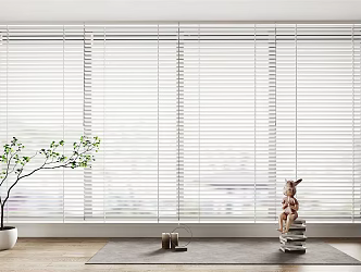 Modern venetian blinds venetian blinds 3d model