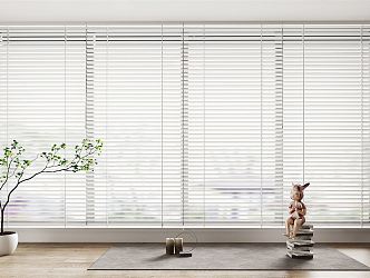 Modern venetian blinds venetian blinds 3d model