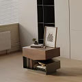 Modern bedside table 3d model