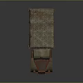 Vintage Green Camouflage Military Tank With Classic Design And Armored Features