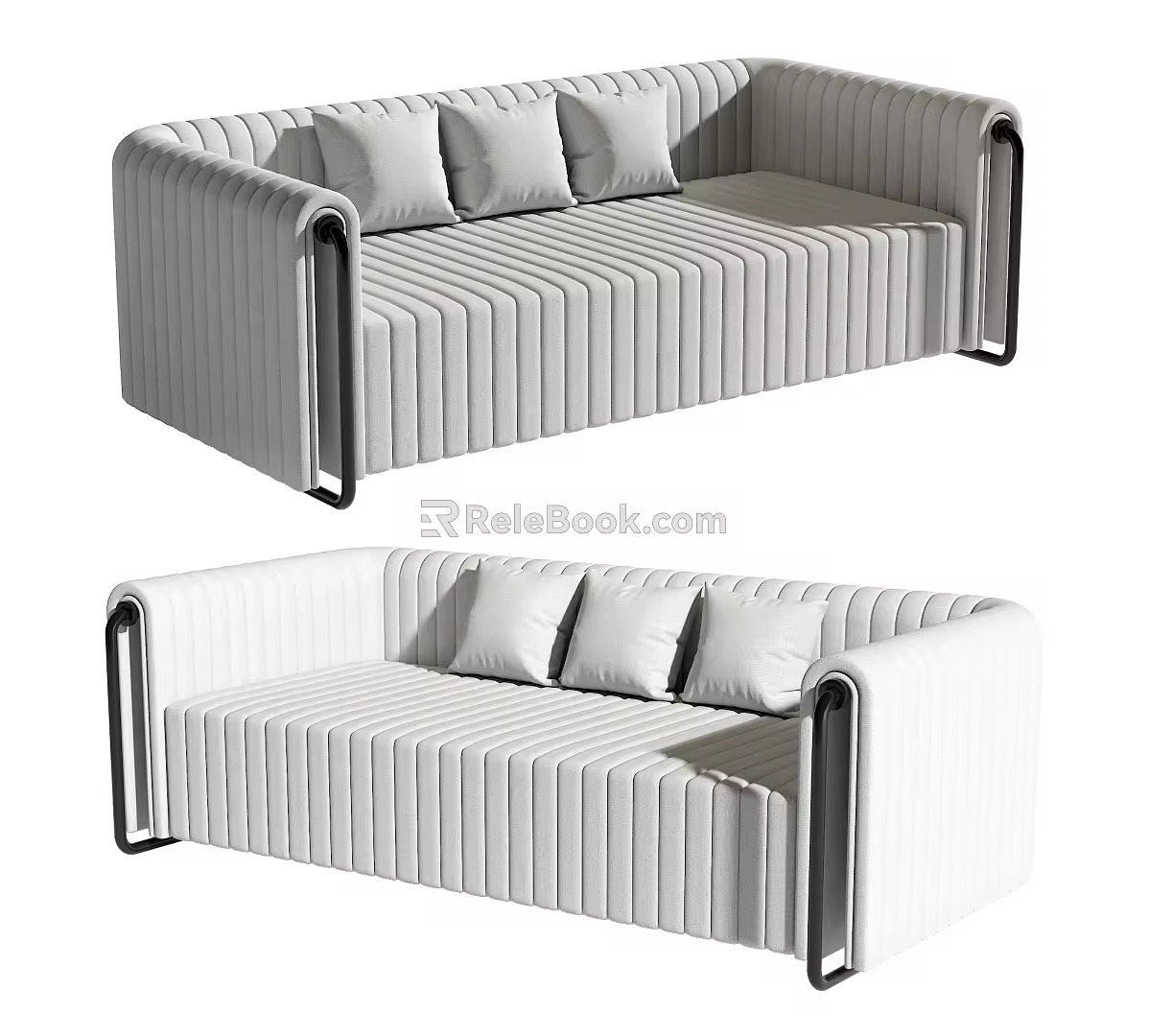Modern Multiplayer Sofa 3d model