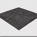 Natural Rugged Mountain Landscape With Rocky Terrain And Sunlit Textures
