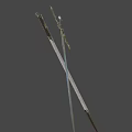 Connor's Sword Cold Weapon 3d model