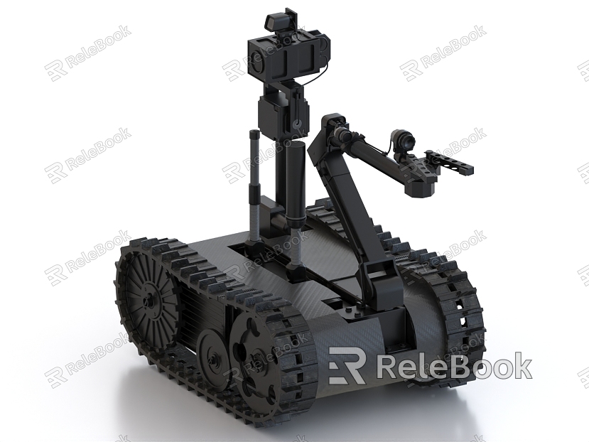 Crawler robot Intelligent robot War robot Firepower robot model