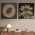 Quiet Chinese and Ancient Style Decorative Paintings 3d model