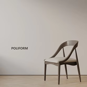 modern leisure chair 3d model