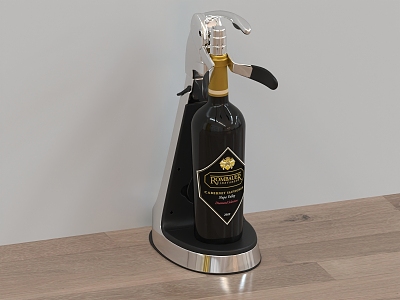 bottle opener wine bottle opener wine bottle opener kitchen appliances 3d model