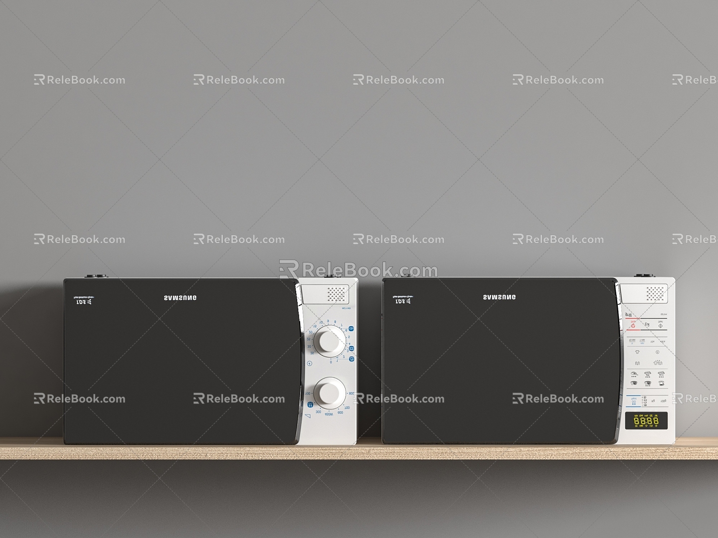 Microwave Oven 3d model