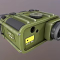 Green Tactical Binoculars With Rugged Design Large Lenses And Top Adjustment Knob