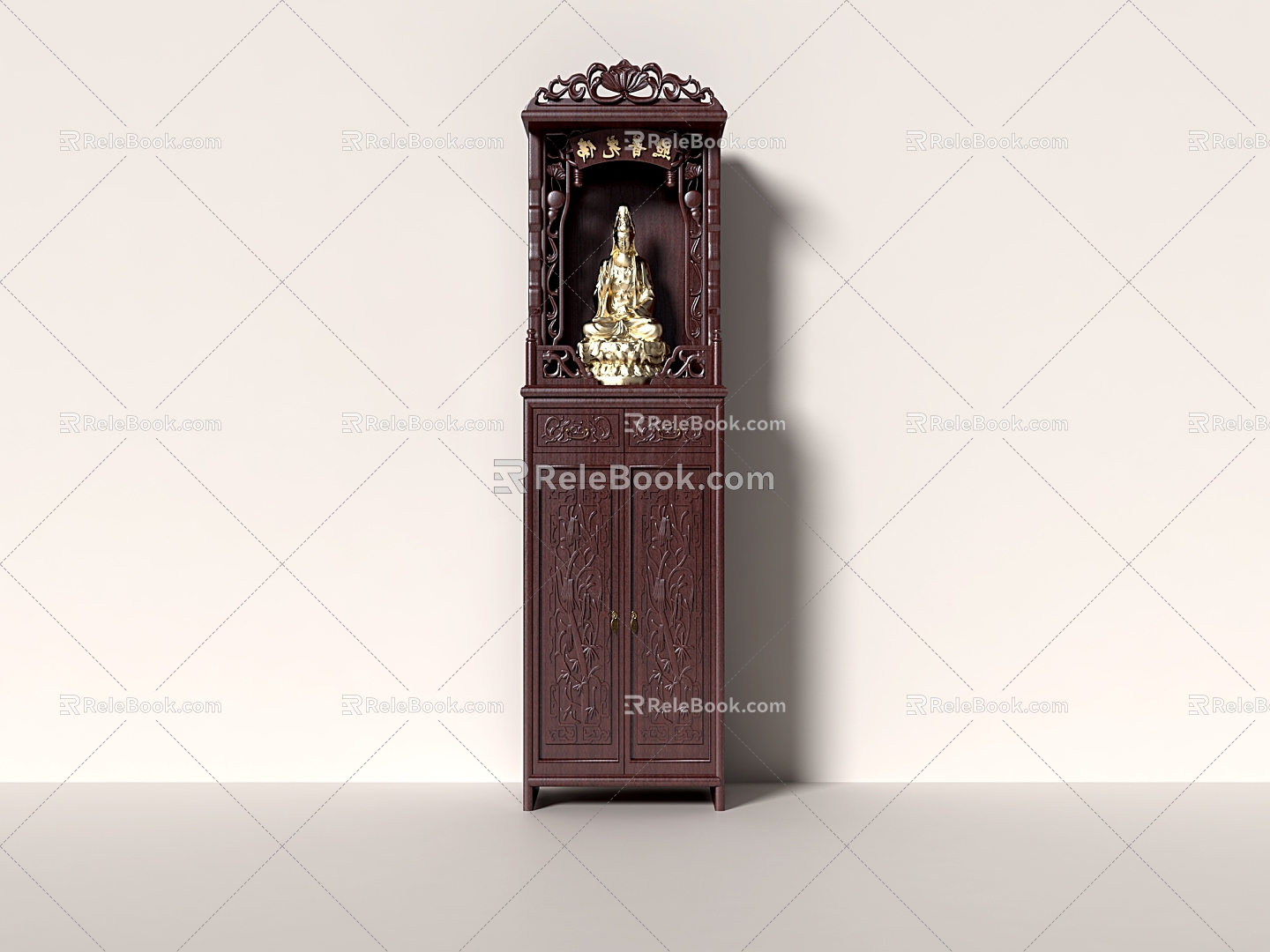 Buddhist Cabinet Buddhist Cabinet Furniture Cabinet 3d model