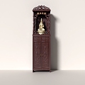 Buddhist Cabinet Buddhist Cabinet Furniture Cabinet 3d model