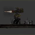 Modern Robot Mech Warrior Mech Soldier Machine Battlearm Mechanical Battlearm 3d model