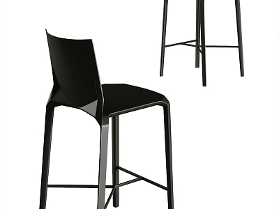 Modern Bar Chair 3d model