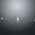 Various Professional Equipment Tools And Hardware Accessories On