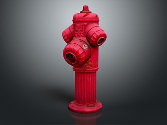 modern fire hydrant fire hydrant 3d model