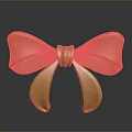 Shiny Golden Metallic Bow Elegant Decorative Accessory For Home Living Items