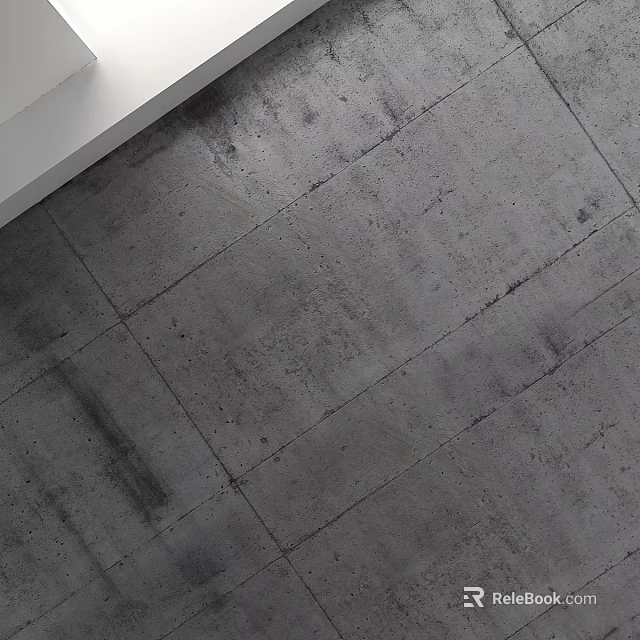 Sleek Modern Wooden Flooring With Gray Tone And Natural Grain For Home Interiors 3d model 