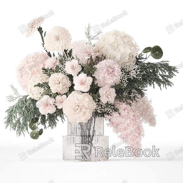 Floral flowers flower arrangement flowers model