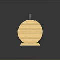 Wooden Sauna Interior Structure With Seating And Transparent Heater