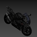 BMW S1000RR Motorcycle 3d model