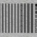 Various Decorative Metal Strips And Panels For Interior Design Applications