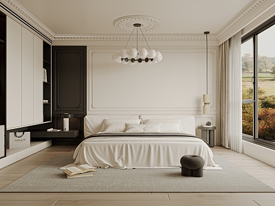 French Bedroom 3d model