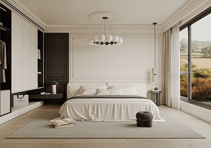 French Bedroom 3d model