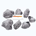 Natural Stones and Wood Materials with Textured Surfaces for Decorative Projects