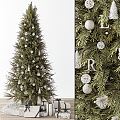 Modern Christmas Tree 3d model