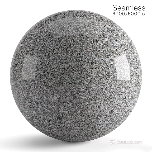 Gray Spherical Decorative Component With Textured Granular Surface Design And Finish 3d model