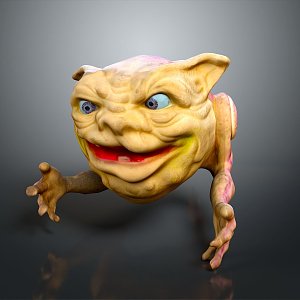 Monster Boss Monster Ttroll Mountain Essence Alien Monster Alien Monster Warrior 3d model