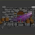 Game Environment Game Scene Fairy Tale Scene Fairy Tale Magic Scene Magic Item Fantasy Scene 3d model