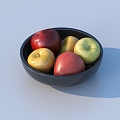 Apple Fruit Green Apple 3d model