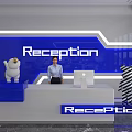 Front Desk 3d model
