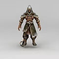 Game Chibi Anime Game Figure Man 3d model