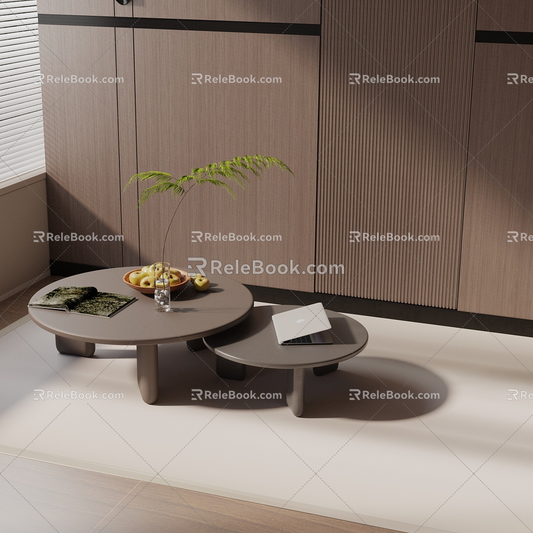 Modern coffee table 3d model